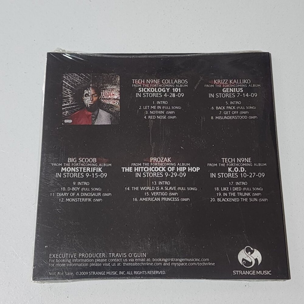 Strange Music - We Got This '09 CD SEALED Tech N9ne Krizz Kaliko Big Scoob Promo - Picture 2 of 2
